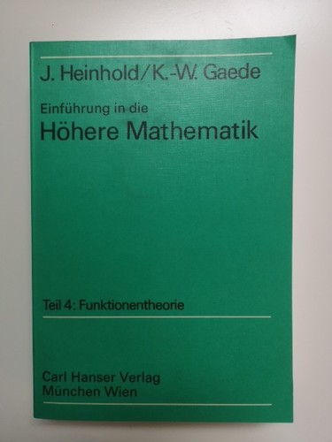 Heinhold josef einführung - heinhold,, josef: