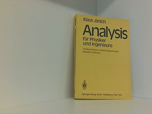 Analysis für physiker und - analysis,