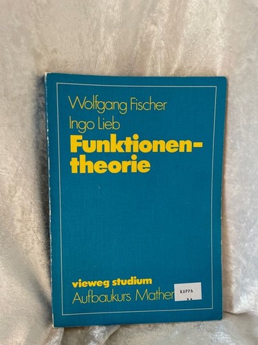 Funktionentheorie fischer - funktionentheorie,