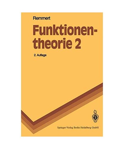 Funktionentheorie remmert - funktionentheorie,