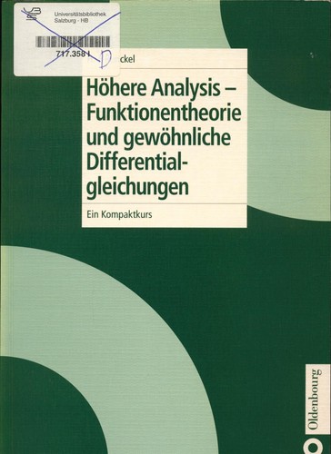 Höhere analysis - analysis,