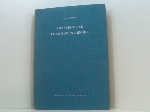 Konstruktive funktionentheorie - konstruktive,