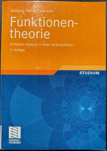 Funktionentheorie komplexe - -,