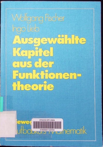 Ausgewählte kapitel aus der - ausgewählte,