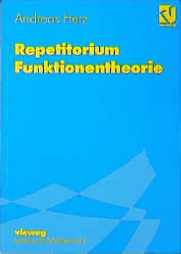Repetitorium funktionentheorie - repetitorium,