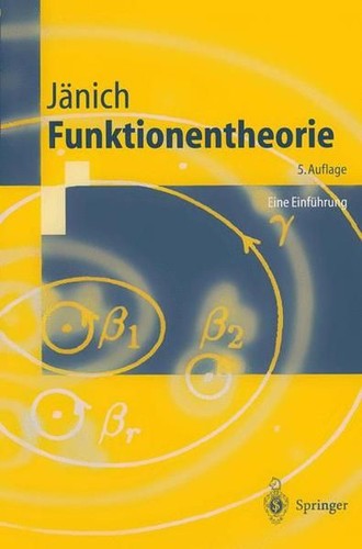 Funktionentheorie eine - funktionentheorie, :
