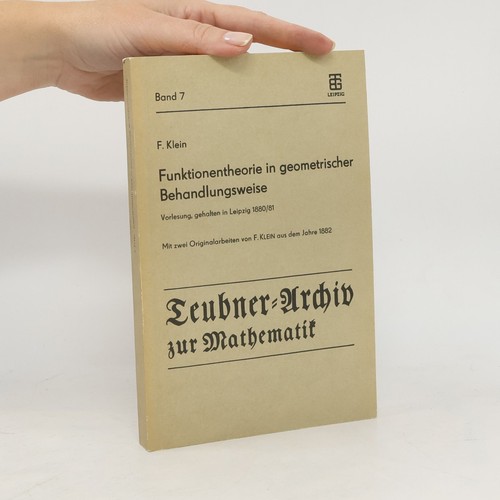Funktionentheorie - , in