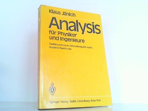Analysis für physiker und - physiker,